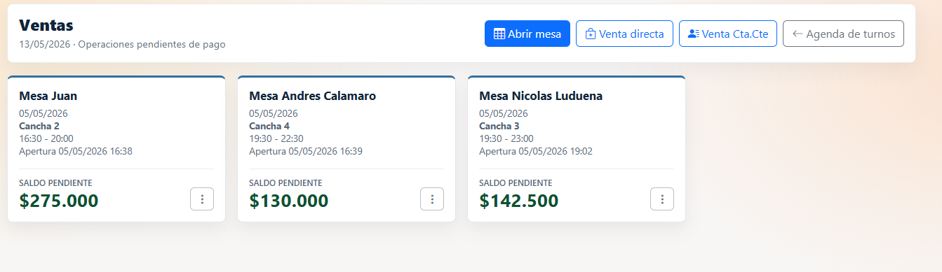 Software administrador caja clubes deportivos